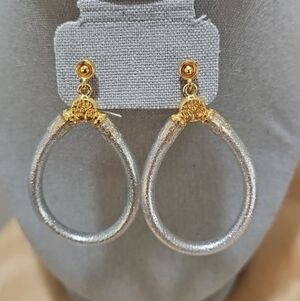 Budha All Weathers Womens Earrings Silver